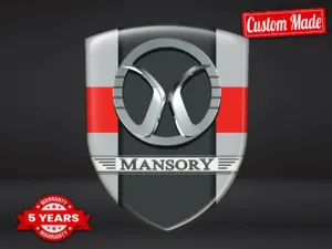 Mansory Custom Made Bumper Stickers Limited Luxury High End